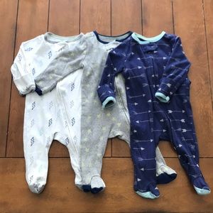 Set of 3 cloud island sleepers 0-3